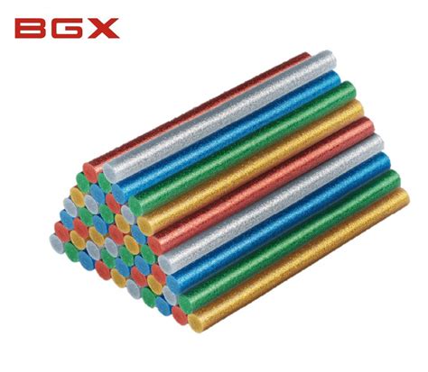 Bgx Glitter Colorful Hot Glue Sticks 7 11 Mm Glue Gun China Glue Stick And Stick