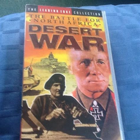 the battle for north africa desert war vhs video 12 44 picclick