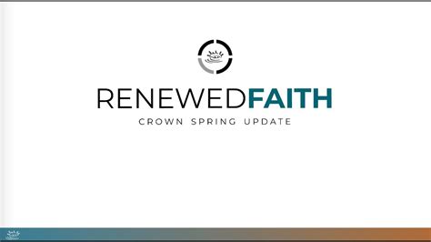 Renewed Faith Youtube