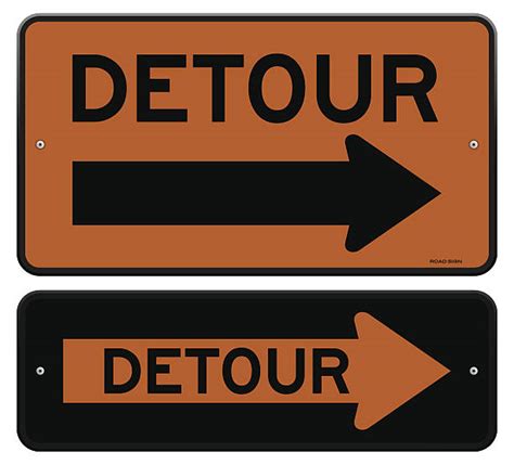 Detour Vector Illustrations Royalty Free Vector Graphics And Clip Art