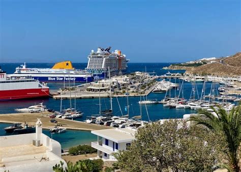 Mykonos Ferry Port Location Tickets Buses And Taxis
