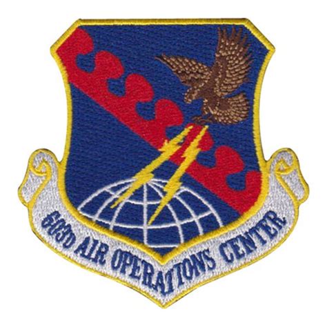 603 Aoc Patch 603rd Air And Space Operations Center Patches