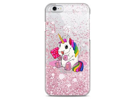 Coque Iphone 66s Pink Glitter Sweet Baby Licorne Master Case