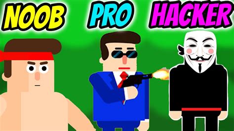 Mr Fight Noob Vs Pro Vs Hacker Youtube