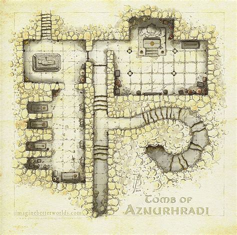 Pin By Jeffrey Cuscutis On Fantasy Floorplans Tomb Dungeon Maps