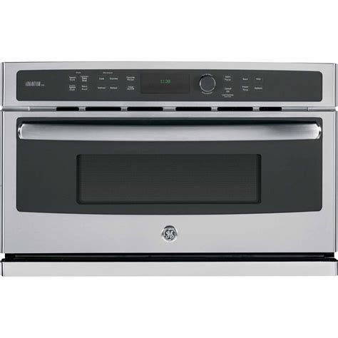 Combines linear microwave power and convection heating. GE Profile Series PSB9120SFSS 1.7 cu. ft. Advantium ...
