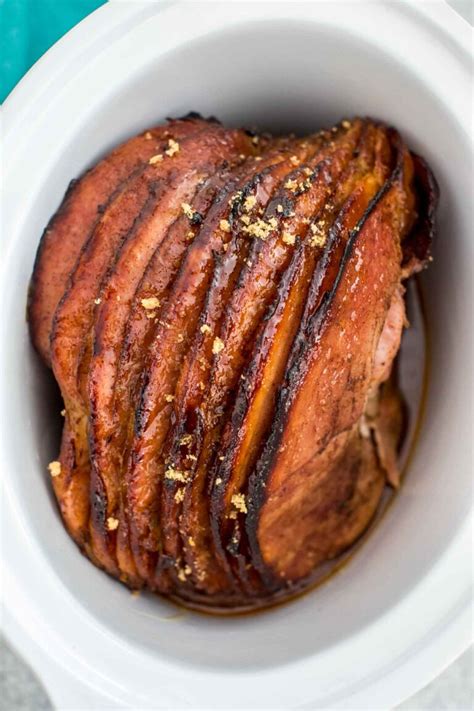 Slow Cooker Honey Glazed Smoked Ham Recipe Sandsm