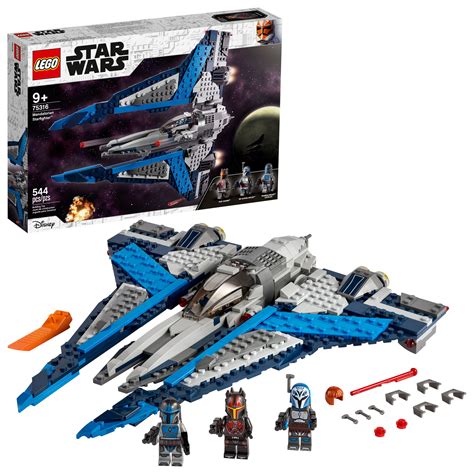 Lego Star Wars Mandalorian Starfighter 75316 Building Toy For Kids 544