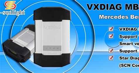 Vxdiag Mb Sd Connect C6 Benz Diagnostic Tool Mb Star C6 Multiplexer