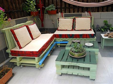 Stunning Pallet Garden Furniture Set Wood Pallet Furniture