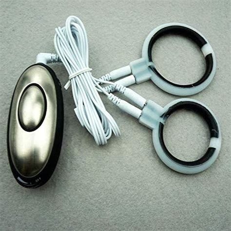 Ycglx Sexuelle Elektrostimulation Set Penis Hoden Ring Elektroden Schlaufe Als Reizstrom