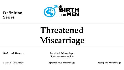 Threatened Miscarriage Definition Birthformen