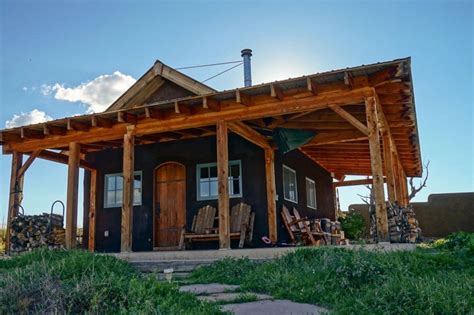 468 Sq Ft Off Grid Tiny Cabin In Colorado