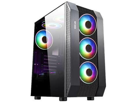Maybe you would like to learn more about one of these? Anhoch PC Market Online - ATX Midi Tower Case SAMA Inpower Black Gold T1 Gaming Black ARGB Strip ...