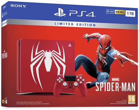 Marvels Spider Man 1tb Ps4 Console And Game Bundle Reviews