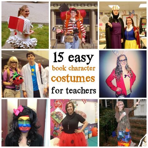 15 Easy Book Character Costumes For Teachers The Cornerstone