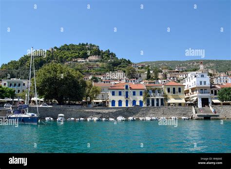 View Of Nafpaktos From The Port Stock Photo Alamy