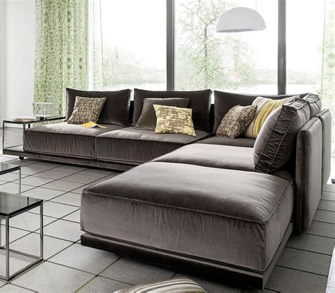 Modular Sofa Cube Lounge Ipdesign Corner Contemporary Gray