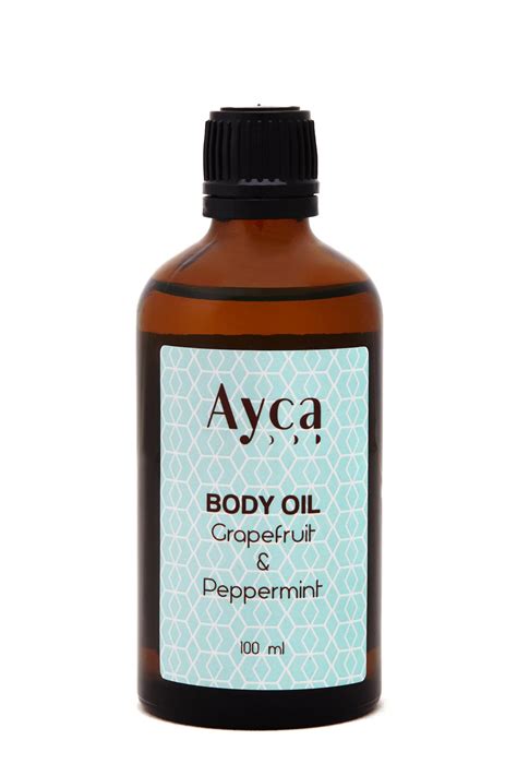 Grapefruit And Peppermint Body Oil Ayca