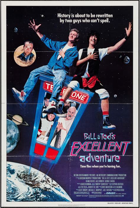 Bill & ted's excellent adventure. Bill & Ted's Excellent Adventure (1989) poster - Dangerous ...