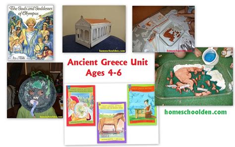 Ancient Greece Unit For Kindergarten Grade 1 Or 2 Homeschool Den