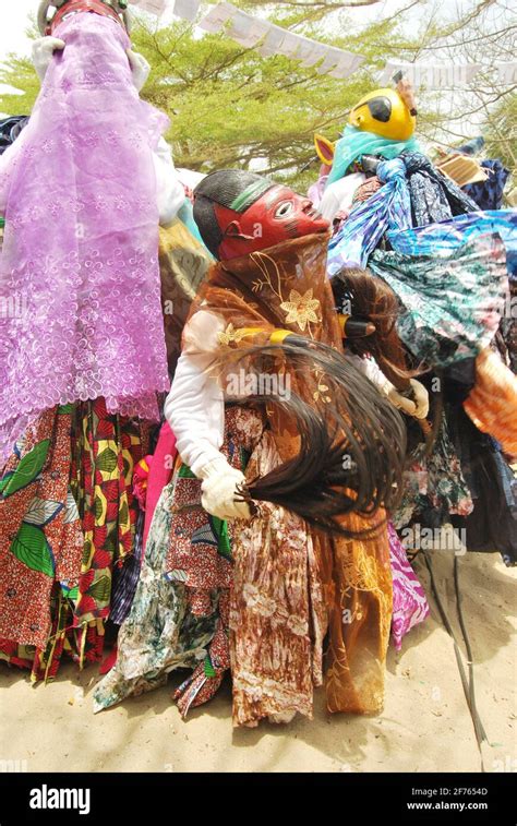Gelede Masquerades Dancing To The Beat Of The Spirit During The Annual Lagos Black Heritage