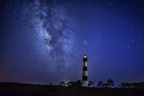 Bodie Lighthouse Touching Heaven Photograph By Jay Wickens Pixels