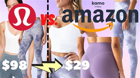 Affordable Active Wear Brand On Amazon Kamo Fitness Try On Lulemon