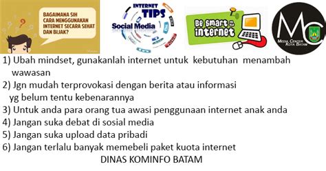 Tips Menggunakan Internet Dengan Bijak Media Center