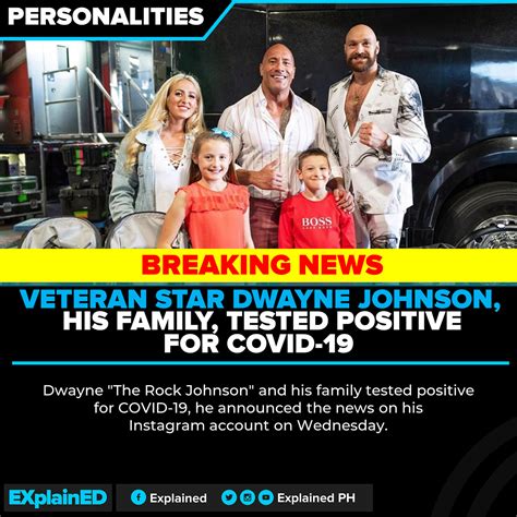 Explained PH - [BREAKING NEWS] Dwayne "The Rock Johnson"...