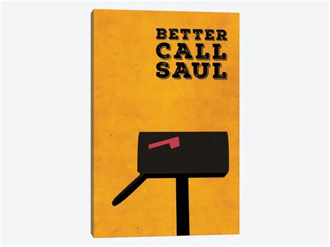 Better Call Saul Minimalist Poster Canvas Art Print Popate Icanvas