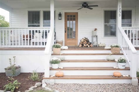 More easter porch decor ideas. Fall Farmhouse Front Porch - Farmhouse on Boone