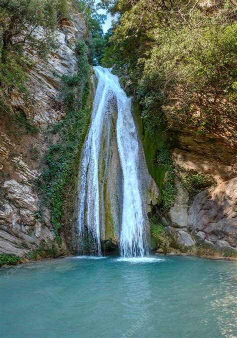 Neda River Falls Western Peloponnese Stock Image C0338216