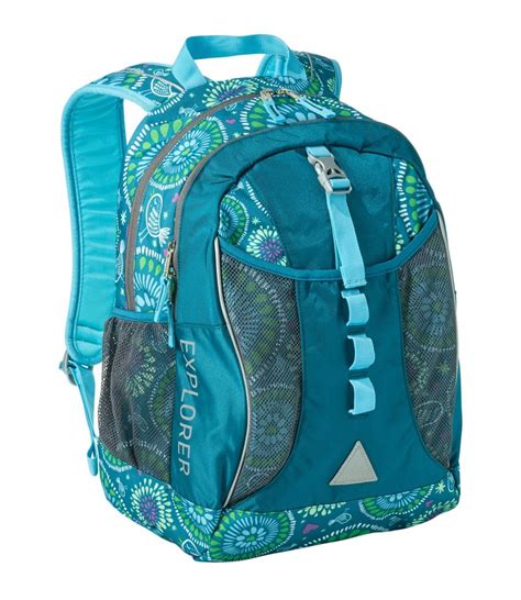 Llbean Explorer Backpack Print