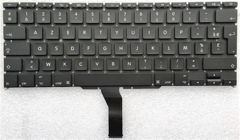 New Fr French Keyboard For Macbook Air 11 A1370 Mc986 Mc969 2011