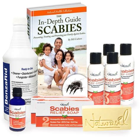 The Natural Scabies Treatment Relief Cream 120 Ml Naturasil