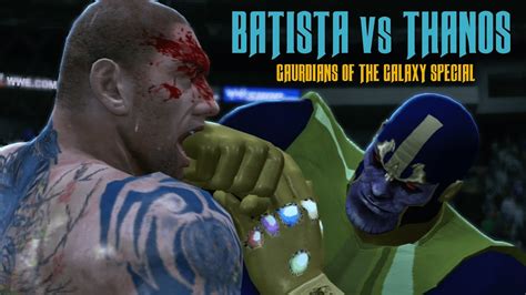 You see, they are different. WWE 2K14 Batista vs Thanos (Guardians of the Galaxy ...