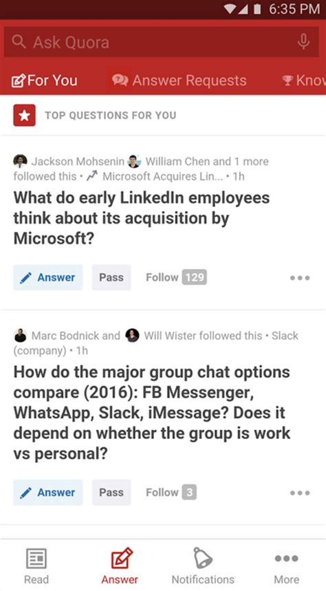 quora ask questions get answers apk android ダウンロード