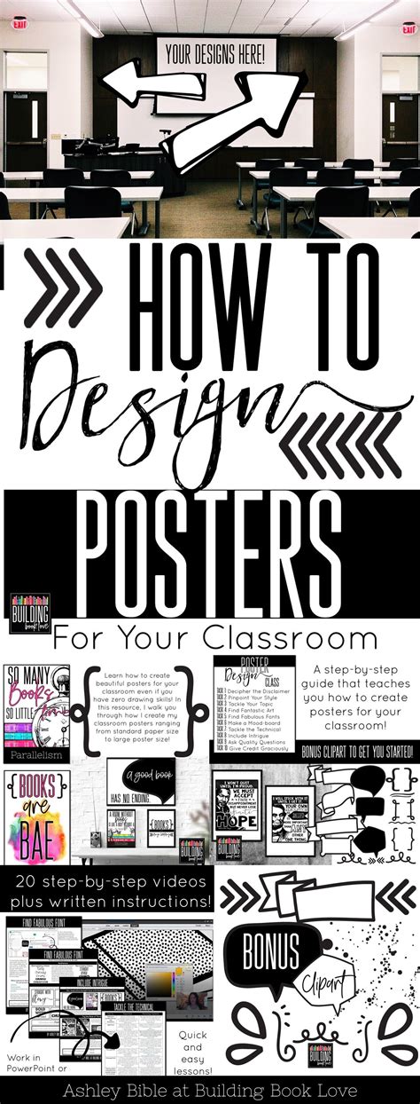 Learn How To Make Posters For Your Classroom With This Poster Design