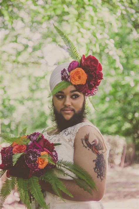 This Bearded Bride Will Change The Way You Perceive Beauty Real