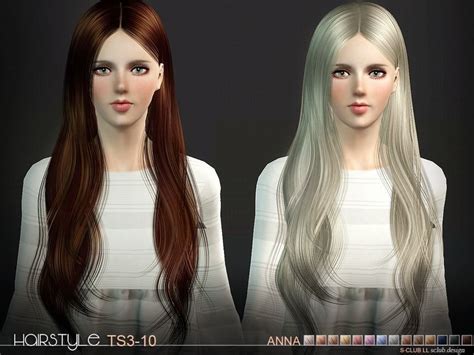 Hi Everyone Found In Tsr Category Female Sims 3 Hairstyles Long