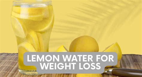 How Does Lemon Water Help In Weight Loss Calories Benefit