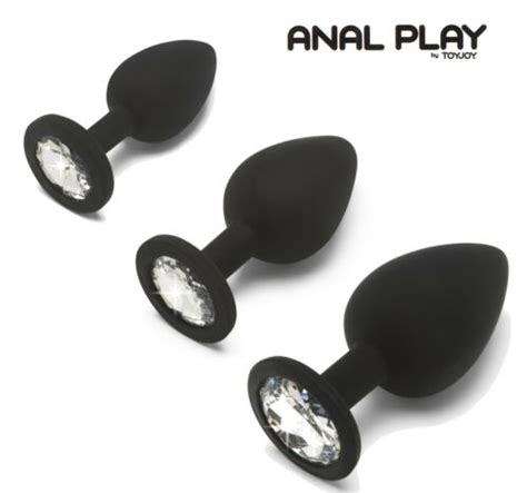 Kit Plug Anale In Silicone Fallo Dildo Anal Sex Toys Coda Realistico