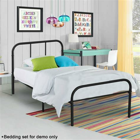 14165 Inch Tall Foldable Metal Platform Bed Frame Twinfullqueen