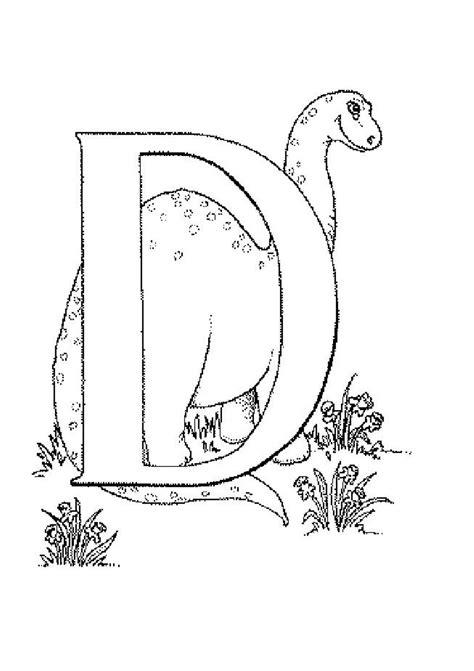 In this section, find a large selection of coloring pages dinosaur. D Is For Dinosaur Coloring Pages - Coloring Home