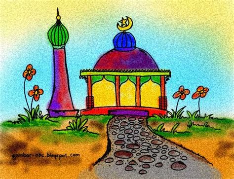 Dengan menggunakan kumpulan gambar mewarnai islami berupa masjid sebagai mana berikut ini, selain bisa mengasah kemampuan anak dalam hal menggambar, namun juga membantu anak untuk. Mewarnai Gambar Masjid - Contoh Gambar Mewarnai