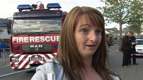 Plymouth Fire Forces Up To 20 Families From Homes Bbc News