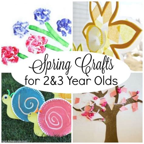 Repeat the process with several colors to make the painting a masterpiece. Spring Crafts for 2 Year Olds | Crafts for 2 year olds ...