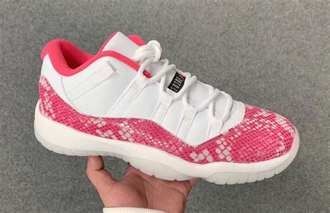 Are You Waiting For The Air Jordan 11 Low Wmns Pink Snakeskin