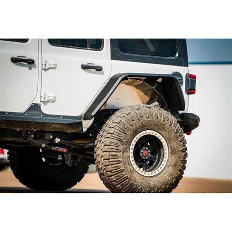 Road Armor Stealth Steel Wide Fender Flares For 18 23 Jeep Wrangler Jl
